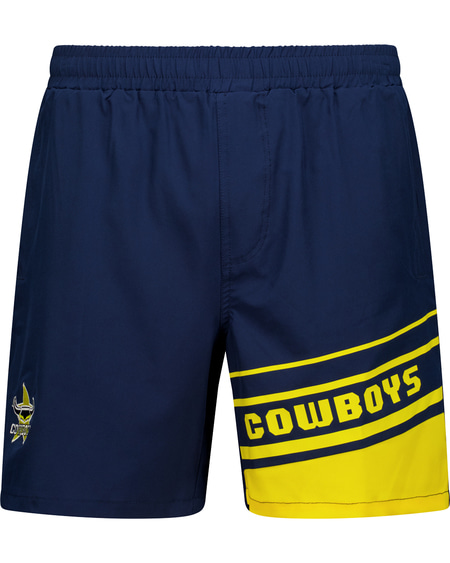 Cowboys NRL Adult Training Shorts Cowboys NRL Adult Training Shorts