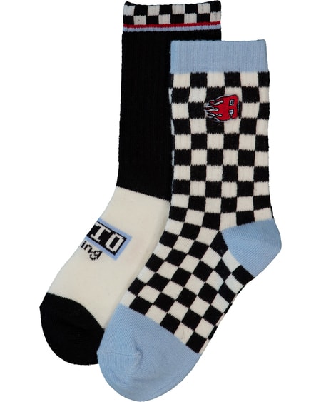 Boys 2 Pack Rib Socks Boys 2 Pack Rib Socks