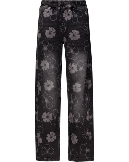 Girls Barrel Denim Bow Jean Girls Barrel Denim Bow Jean