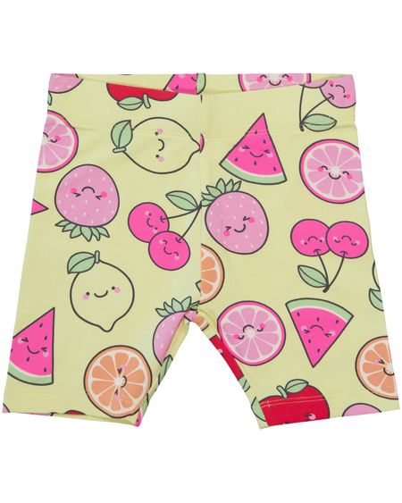Toddler Girl Printed Bike Short Toddler Girl Printed Bike Short