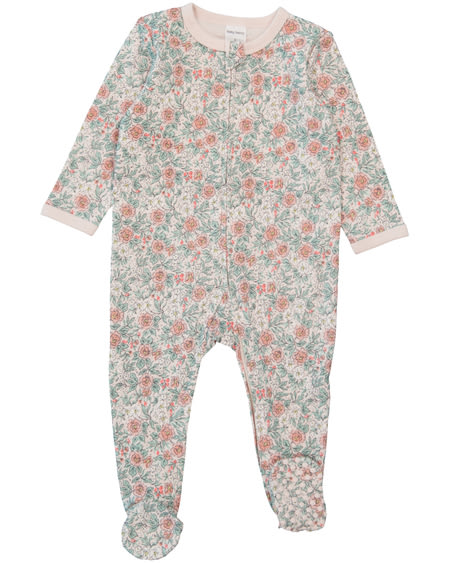 Baby Cotton 2-Way Zip Romper Baby Cotton 2-Way Zip Romper