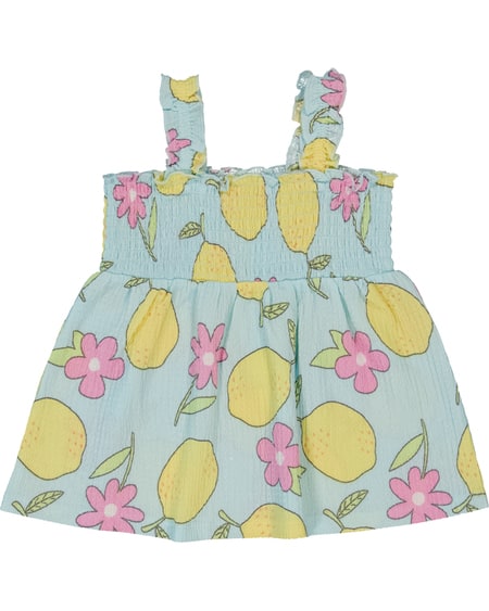 Toddler Girls Printed Textured Tank Top Toddler Girls Printed Textured Tank Top