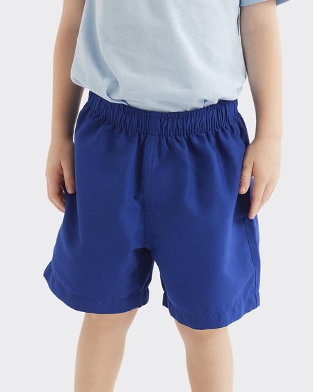 Kids Microfibre School Shorts - Royal Blue Kids Microfibre School Shorts - Royal Blue