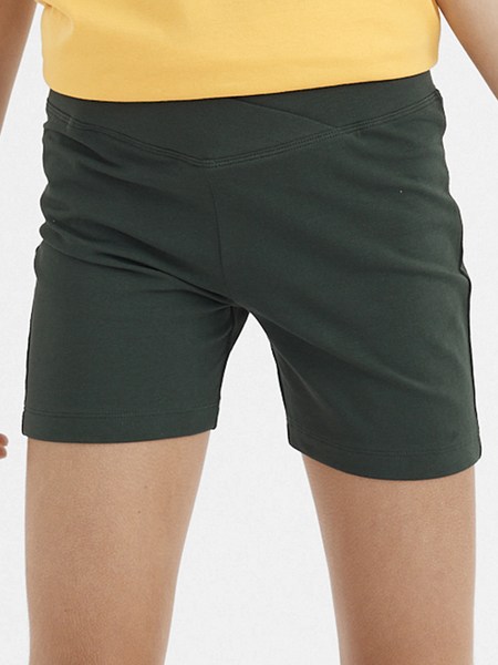 Kids School Bike Shorts - Bottle Green Kids School Bike Shorts - Bottle Green