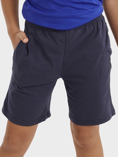 Kids Knit School Shorts - Navy Blue Kids Knit School Shorts - Navy Blue