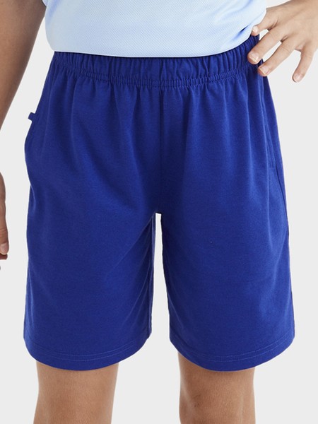 Kids Knit School Shorts - Royal Blue Kids Knit School Shorts - Royal Blue
