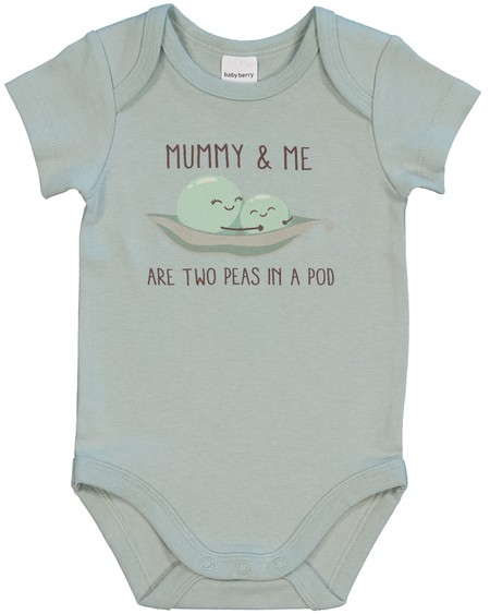 Baby Short Sleeve Cotton Interlock Bodysuit Baby Short Sleeve Cotton Interlock Bodysuit