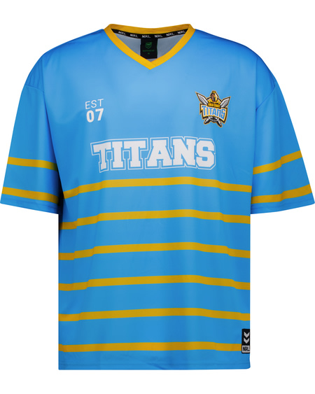 Titans NRL Adult Retro T-Shirt Titans NRL Adult Retro T-Shirt