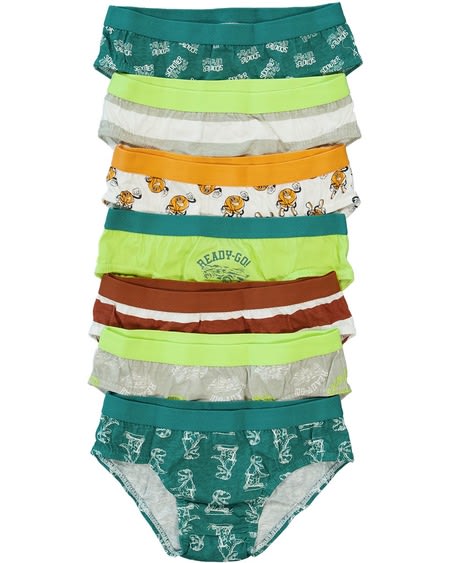 Toddler Boys 7 Pack Briefs Toddler Boys 7 Pack Briefs