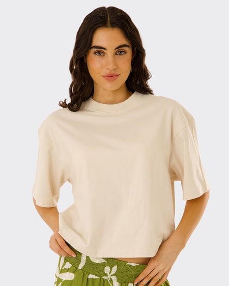 Womens Crop Boxy Tee Womens Crop Boxy Tee