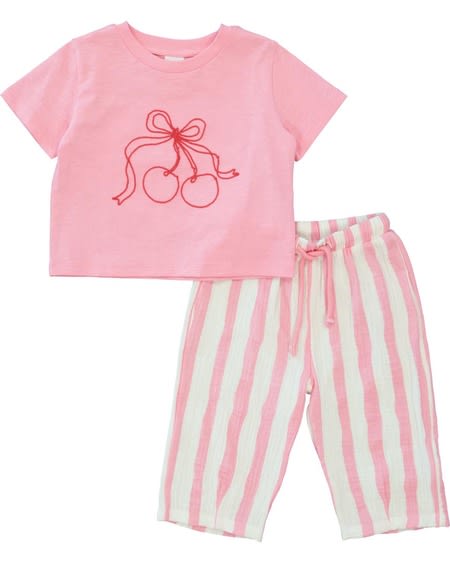 Baby Tee And Pant Set Baby Tee And Pant Set