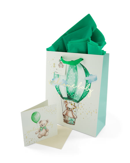 Baby Gift Bag And Card Set Baby Gift Bag And Card Set