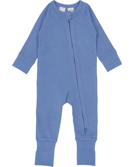 Baby Ribbed Sueded Romper