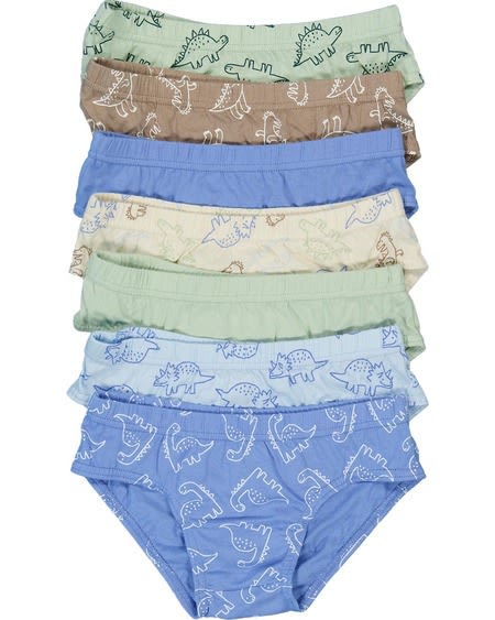 Toddler Boys 7 Pack Briefs Toddler Boys 7 Pack Briefs