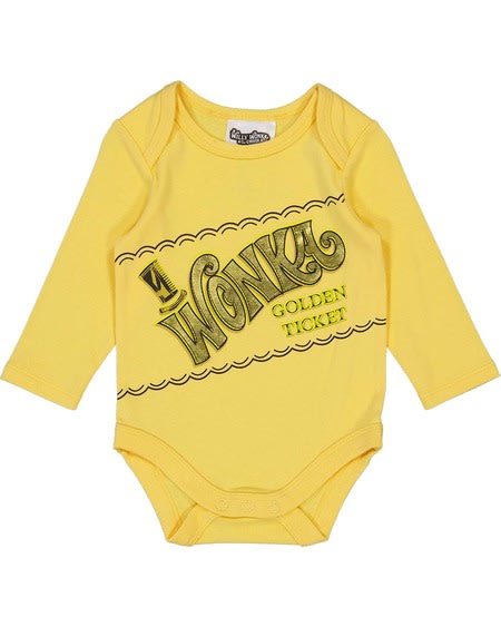 Baby Willy Wonka Long Sleeve Bodysuit Baby Willy Wonka Long Sleeve Bodysuit