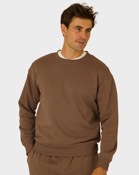 Mens Crew Neck Fleece Jumper Mens Crew Neck Fleece Jumper