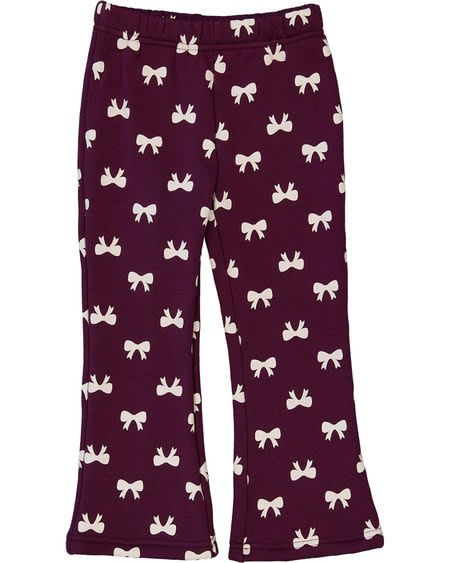 Toddler Girls Fleecy Printed Flare Legging Toddler Girls Fleecy Printed Flare Legging