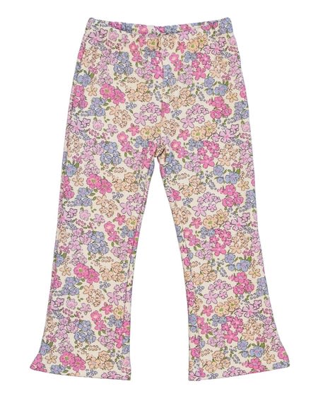 Toddler Girls Fleecy Printed Flare Legging Toddler Girls Fleecy Printed Flare Legging