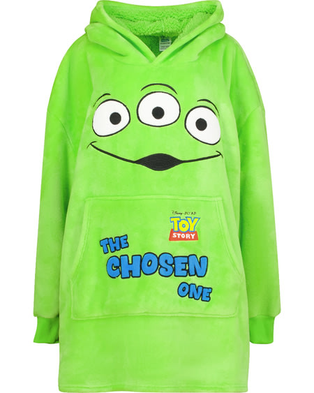 Mens One Size Toy Story Alien Oversized Hoodie Mens One Size Toy Story Alien Oversized Hoodie
