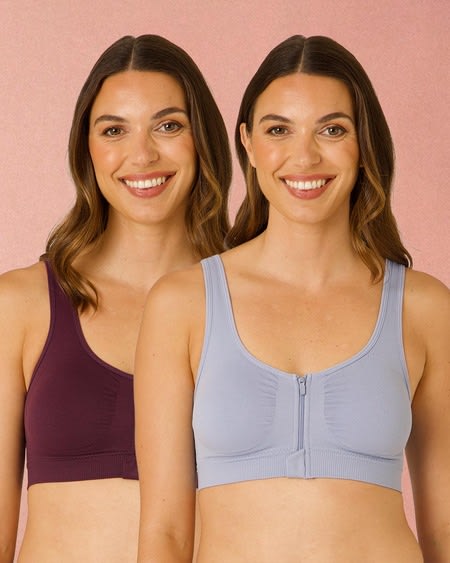Zip Seamfree 2 Pack Crop Zip Seamfree 2 Pack Crop