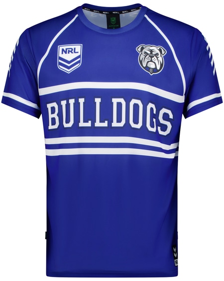 Bulldogs NRL Adult Training Tee Bulldogs NRL Adult Training Tee