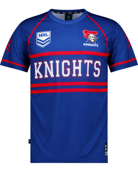 Knights NRL Adult Training Tee Knights NRL Adult Training Tee