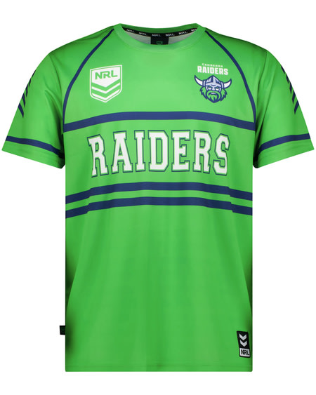 Raiders NRL Adult Training Tee Raiders NRL Adult Training Tee
