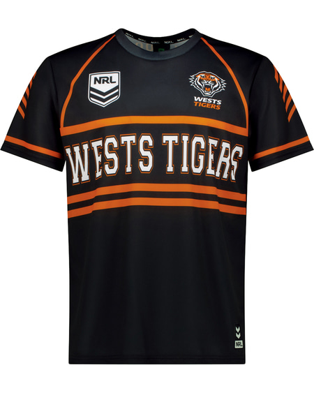 Wests Tigers NRL Adult Training Tee Wests Tigers NRL Adult Training Tee