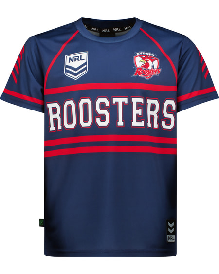 Roosters NRL Youth Training T-Shirt Roosters NRL Youth Training T-Shirt