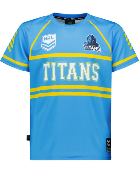 Titans NRL Youth Training T-Shirt Titans NRL Youth Training T-Shirt