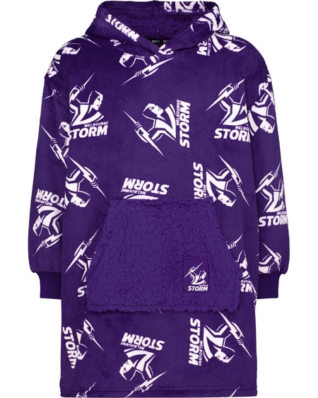 Storm NRL Youth Oversized Hoodie Storm NRL Youth Oversized Hoodie