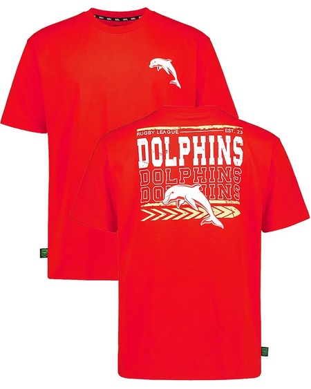 Dolphins NRL Adult T-Shirt Dolphins NRL Adult T-Shirt