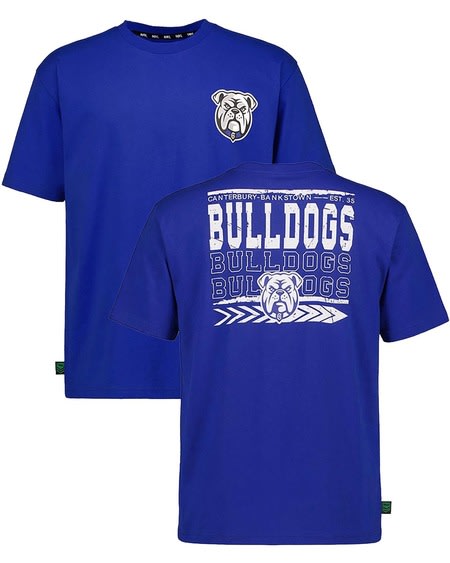 Bulldogs NRL Adult T-Shirt Bulldogs NRL Adult T-Shirt