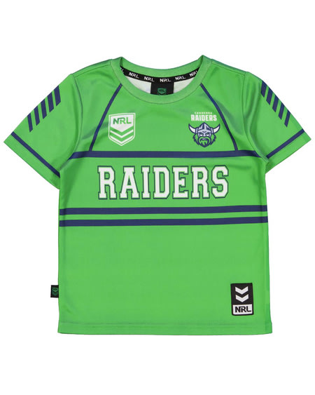 Raiders NRL Toddler Training T-Shirt Raiders NRL Toddler Training T-Shirt