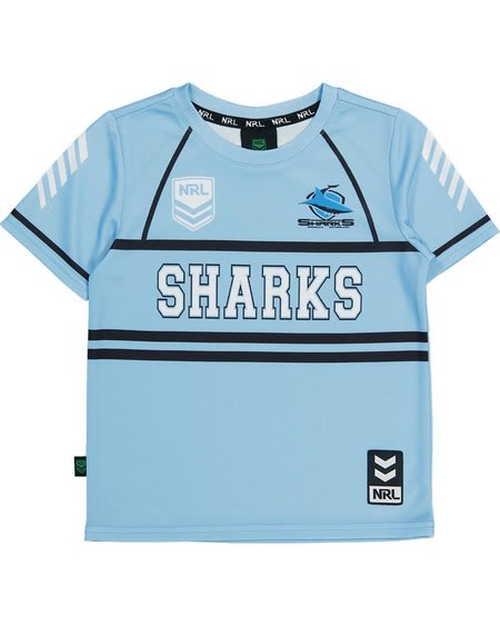 Sharks NRL Toddler Training T-Shirt Sharks NRL Toddler Training T-Shirt