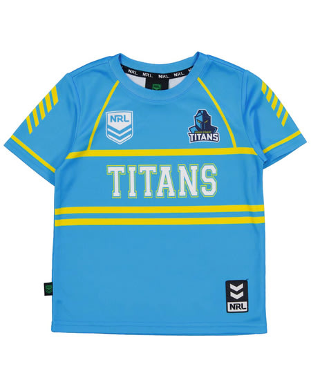 Titans NRL Toddler Training T-Shirt Titans NRL Toddler Training T-Shirt