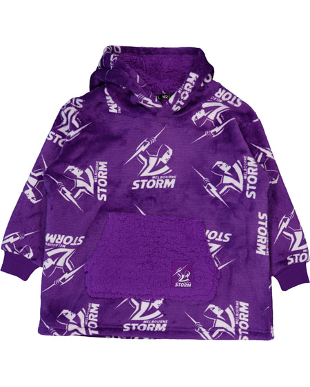 Storm NRL Toddlers Oversize Hoodie Storm NRL Toddlers Oversize Hoodie