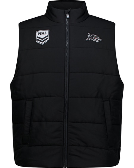 Panthers NRL Adult Puffer Vest Panthers NRL Adult Puffer Vest