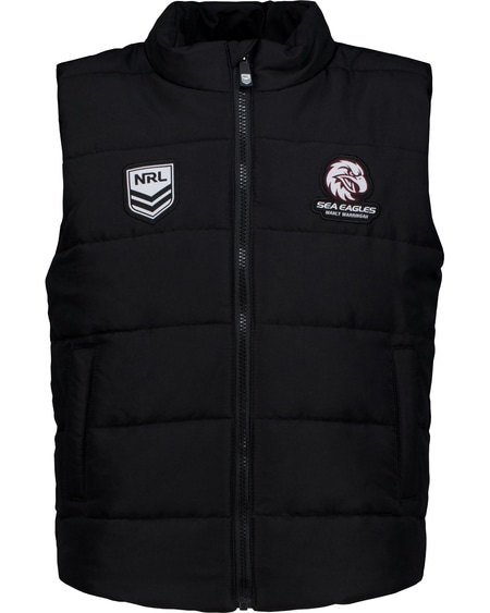 Eagles NRL Youth Puffer Vest Eagles NRL Youth Puffer Vest
