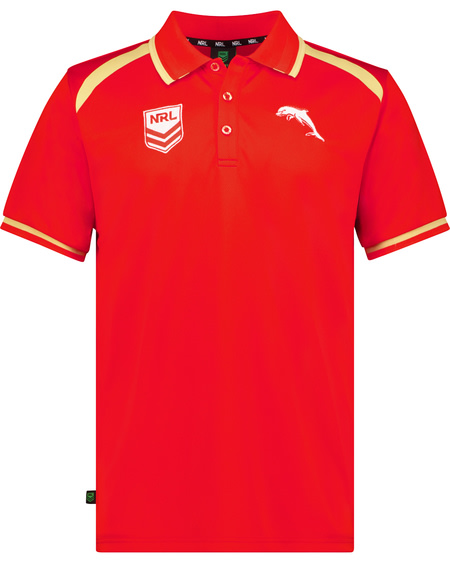 Dolphins NRL Adult Polo Shirt Dolphins NRL Adult Polo Shirt