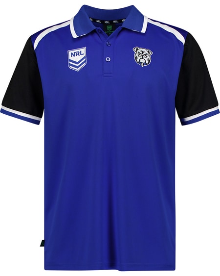Bulldogs NRL Adult Polo Shirt Bulldogs NRL Adult Polo Shirt