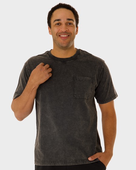 Mens Heavy Garment Wash Tee Mens Heavy Garment Wash Tee