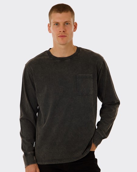 Mens Heavy Garment Wash Tee Mens Heavy Garment Wash Tee