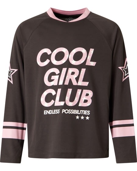 Girls Long Sleeve Varsity Jersey Girls Long Sleeve Varsity Jersey