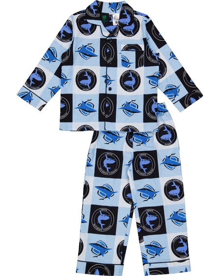 Sharks NRL Toddler Pj Set Sharks NRL Toddler Pj Set