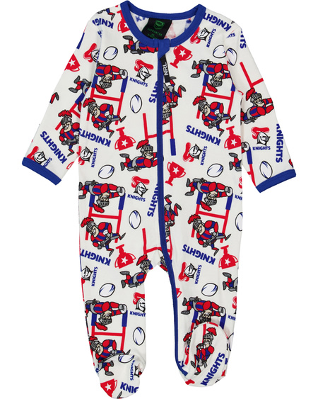 Knights NRL Baby Romper Knights NRL Baby Romper