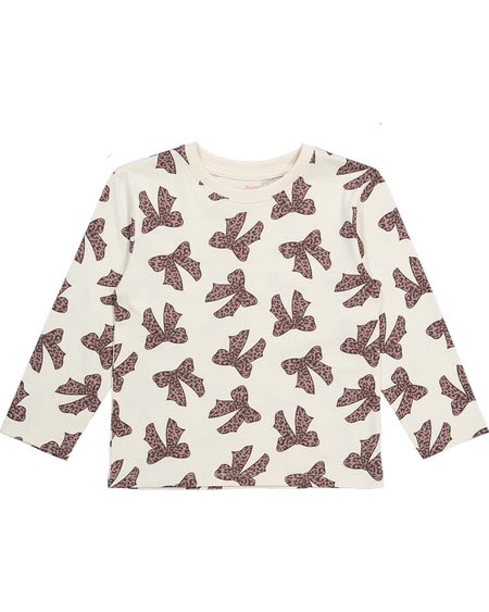 Toddler Girls Long Sleeve Multi Colour Print Tee Toddler Girls Long Sleeve Multi Colour Print Tee