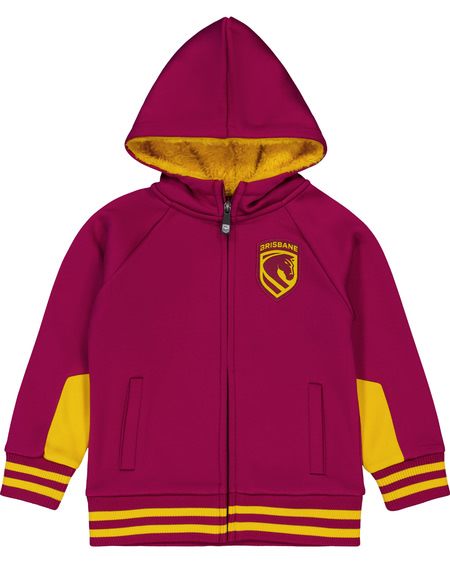 Broncos NRL Toddler Bonded Jacket Broncos NRL Toddler Bonded Jacket