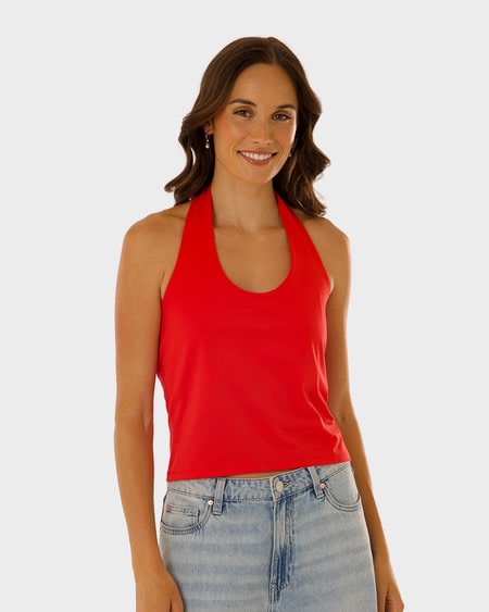 Halter Jersey Top Halter Jersey Top