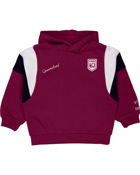QLD State Of Origin Toddler Fleece Hoodie QLD State Of Origin Toddler Fleece Hoodie